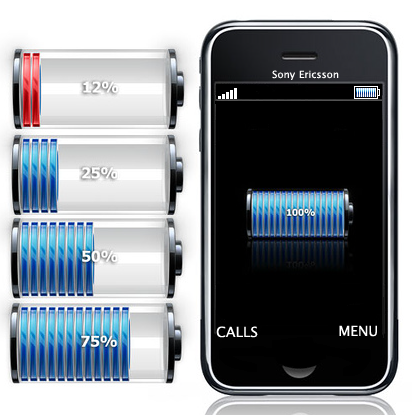 Iphone SignalBattery For W810i by J What If You Could Charge Your Mobile Phone Just By Using It?